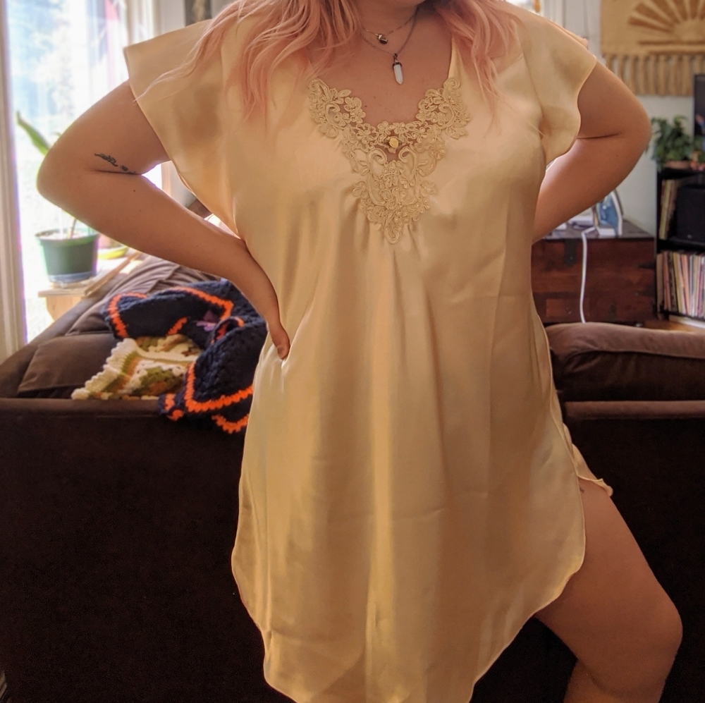 Vintage Silky Nightgown